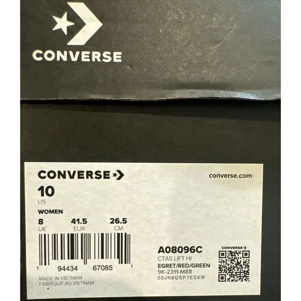 Woman's Sneakers Converse‎ Chuck Taylor All Star High Women's Size 10